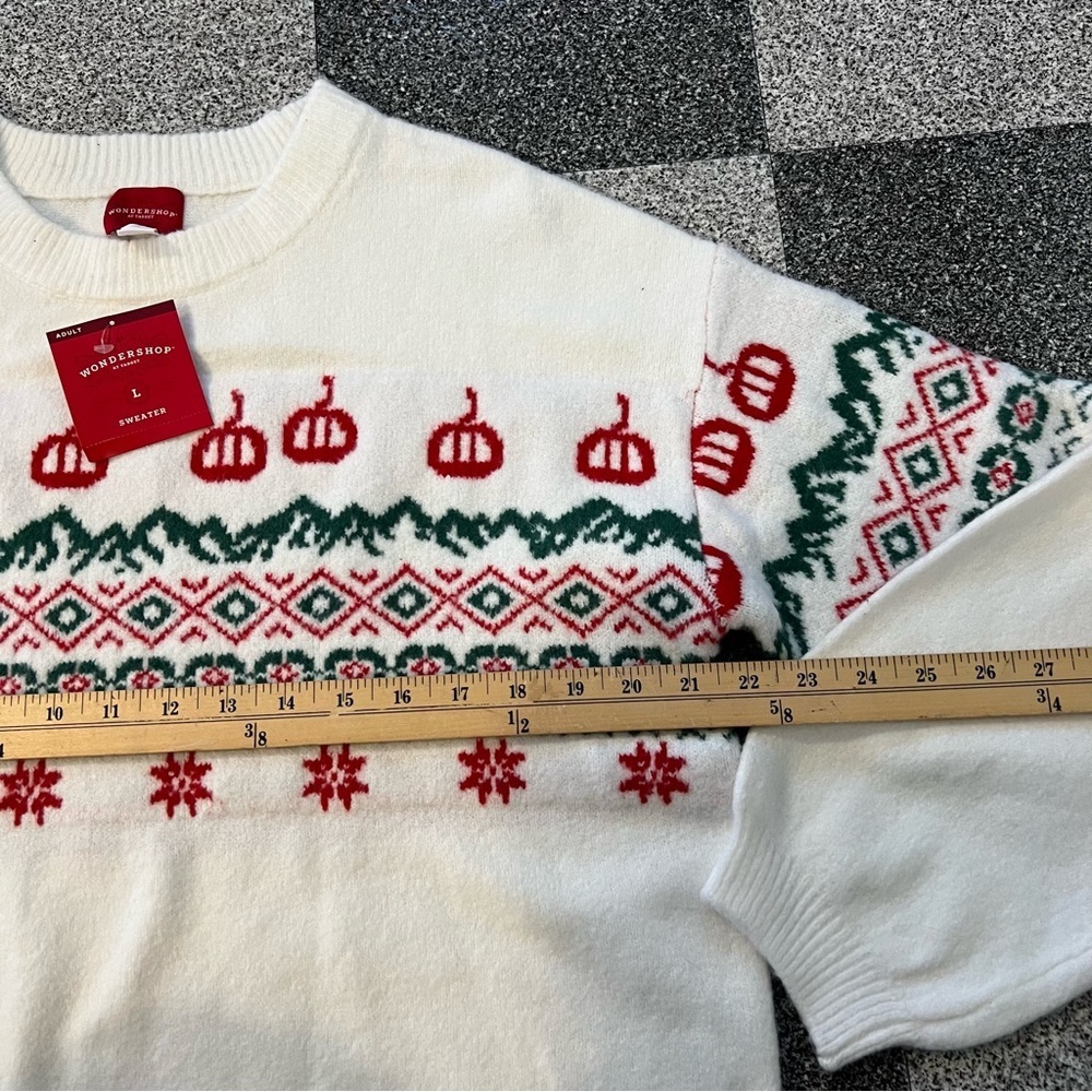 NWT Wondershop Crewneck Sweater - Size L - Picture 5 of 9